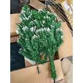 Kunst kerstboom 180 cm met natuurlijke stam - 3-delig