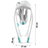 Babyschommel met Geluid - Automatisch - 10 Liedjes - Turquoise - 56% Korting!