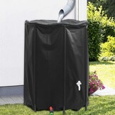 vidaXL Opvouwbare Watertank met Kraan - 1350L PVC - 53% Korting!