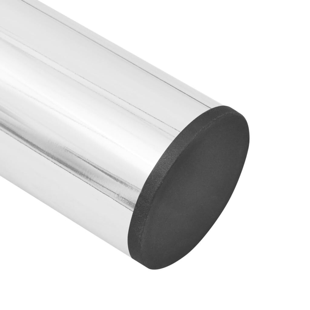 Telescopische Tafelpoten vidaXL - 710-1100 mm Chroom (2 Stuks) - 47% Korting!