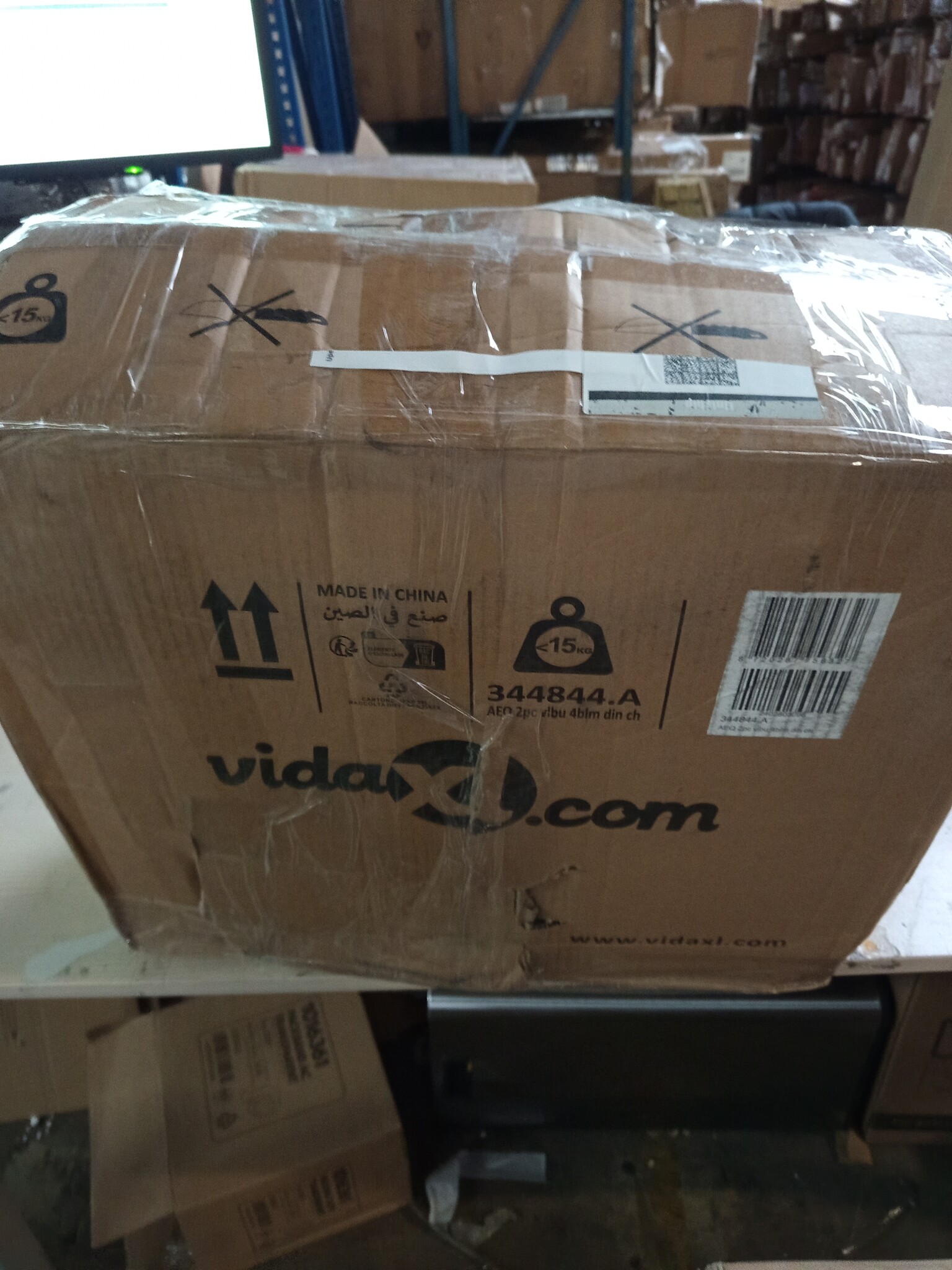 vidaXL Blauwe Fluwelen Eetkamerstoelen (2 stuks) - 68% Korting!