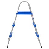 vidaXL Zwembadladder (46% korting) - 84 cm, Staal & Kunststof