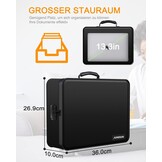 Brandveilige Documenten Organizer 7 Vakken & Slot - 47% Korting!