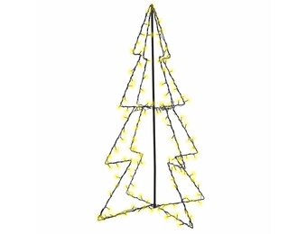 vidaXL Kegelkerstboom 160 LED's - 46% Korting!