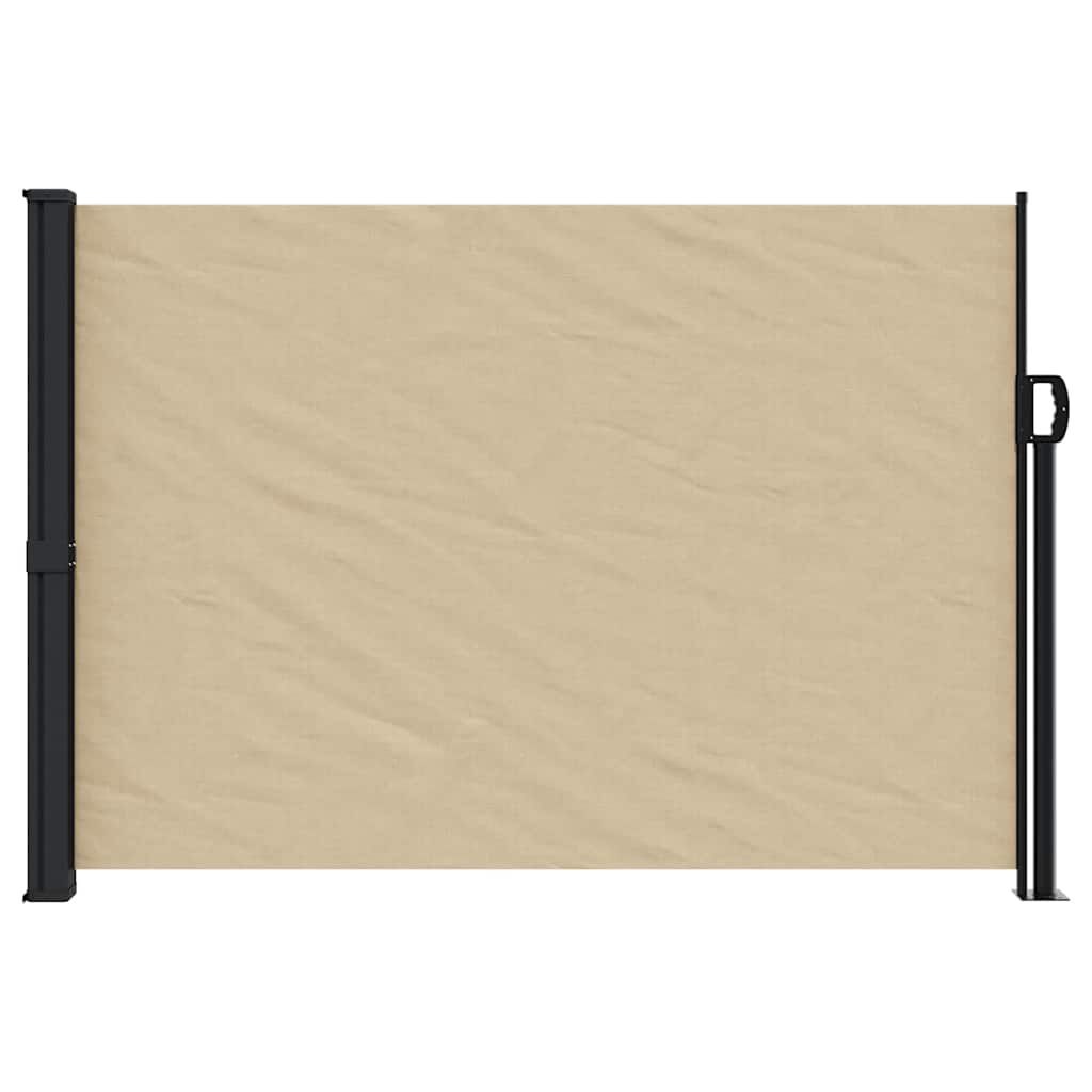 vidaXL Uittrekbaar Windscherm 140x500cm Beige - 73% Korting!