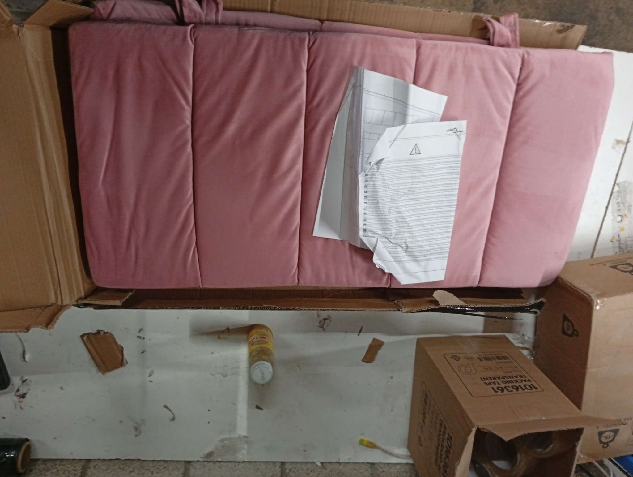 vidaXL Hoofdbordkussen Hanko 180cm Fluweel Roze - 64% Korting!