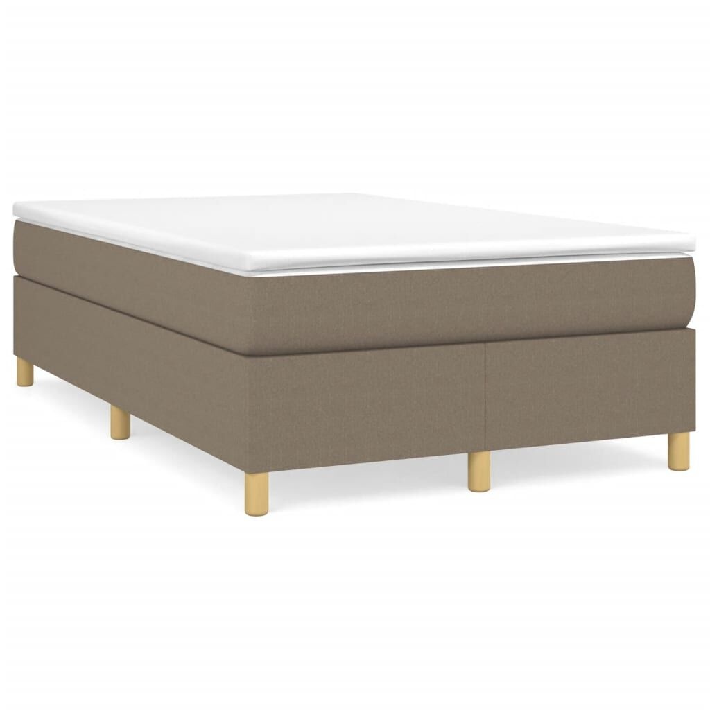 VidaXL Bedframe 120x200 cm stof taupe - 40% korting!