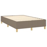 VidaXL Bedframe 120x200 cm stof taupe - 40% korting!