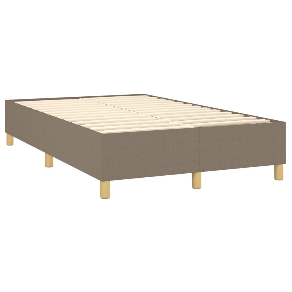 VidaXL Bedframe 120x200 cm stof taupe - 40% korting!