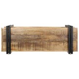 vidaXL Wandschap Massief Mangohout 90x33x45cm | -40%