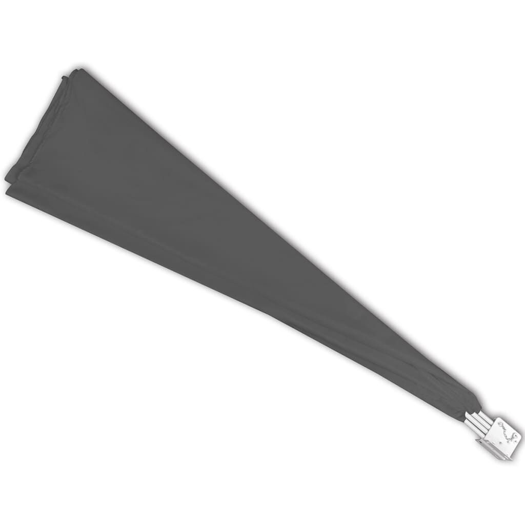 vidaXL Balkonscherm Inklapbaar 140x140cm Grijs - 40% Korting!