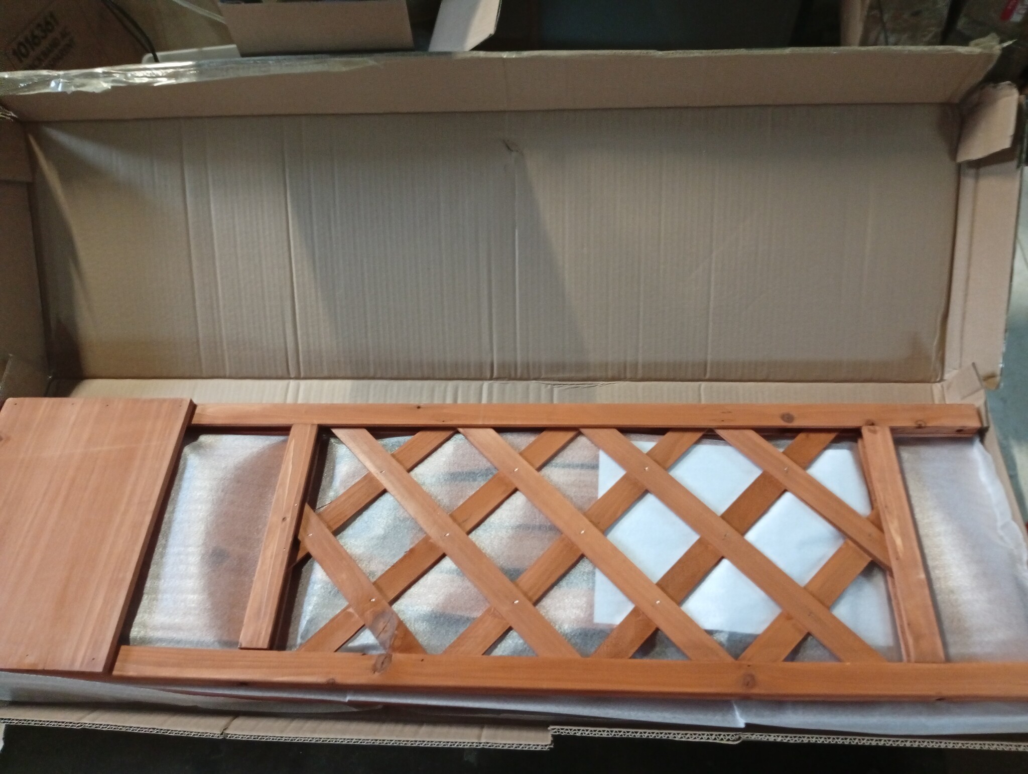 vidaXL Latwerkplantenbak met boog - Vurenhout - 74% Korting