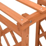 vidaXL Latwerkplantenbak met boog - Vurenhout - 74% Korting