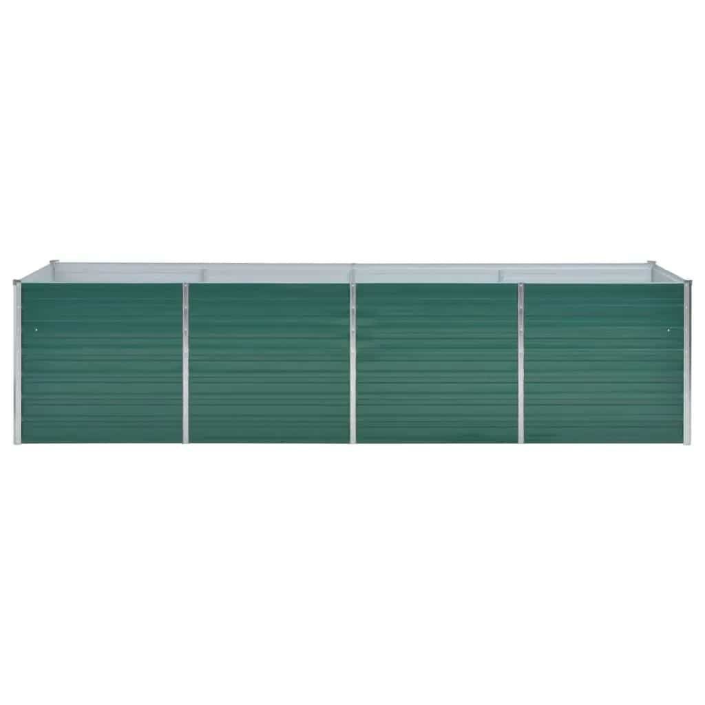 vidaXL Verhoogde Plantenbak 320x80x77 cm Groen - 64% Korting!