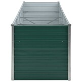 vidaXL Verhoogde Plantenbak 320x80x77 cm Groen - 64% Korting!