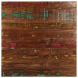 vidaXL Tafelblad Gerecycled Hout 80x80 cm - 35% Korting!