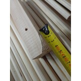 vidaXL Bedframe Grenenhout Wit 140x200cm - 55% Korting!