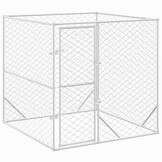 vidaXL Hondenkennel Gegalvaniseerd Staal - 2x2x2m - 62% Korting!