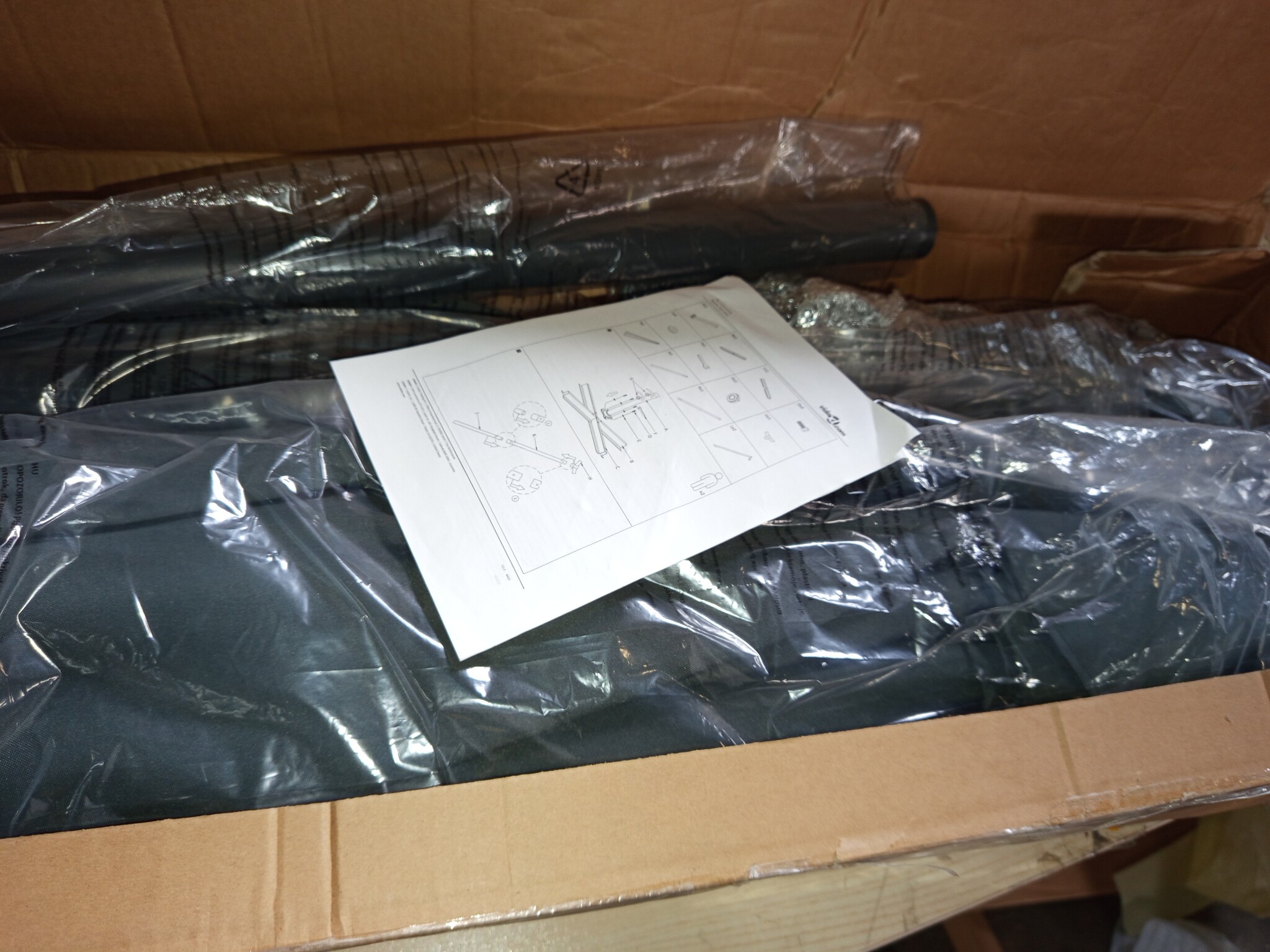 VidaXL Dubbele Parasol 600cm Antraciet - 67% Korting!