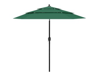VidaXL Parasol 2,5m Groen - 51% Korting! Geretourneerd
