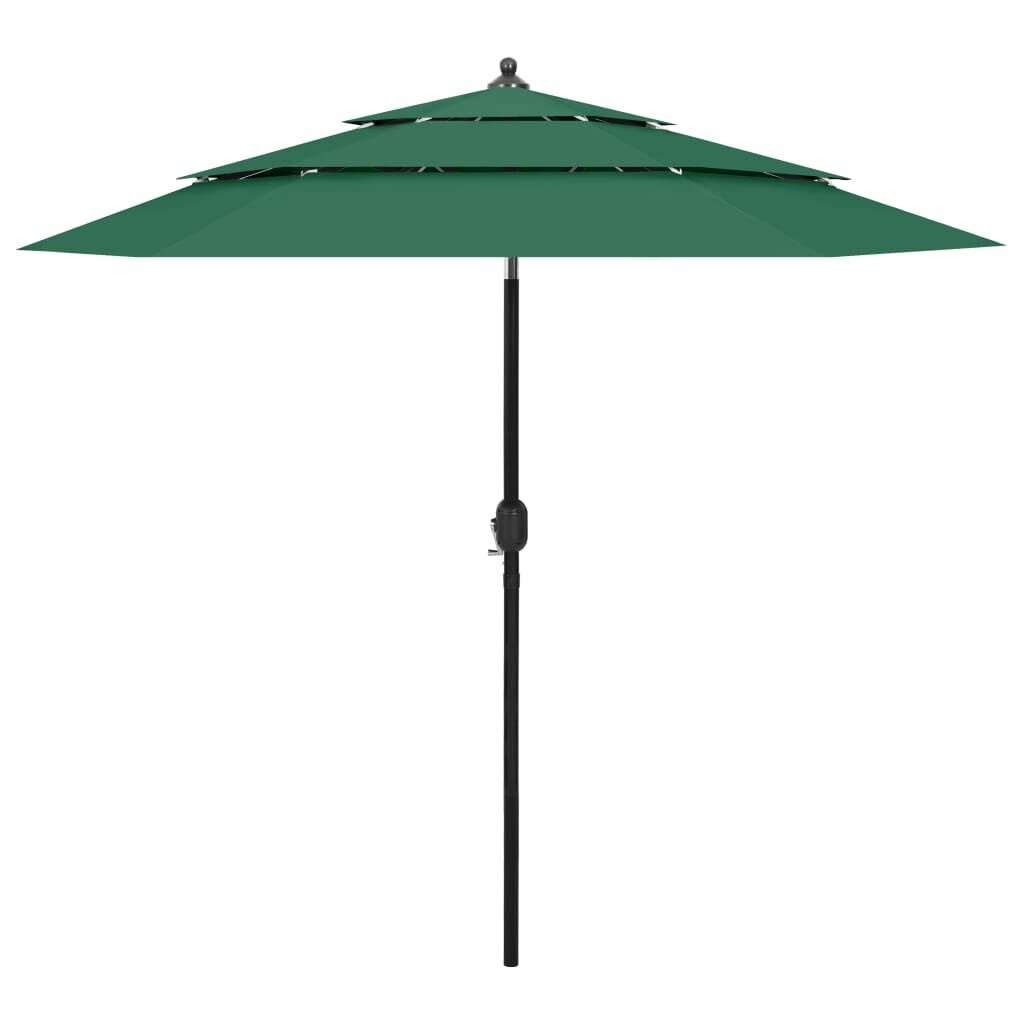 VidaXL Parasol 2,5m Groen - 51% Korting! Geretourneerd