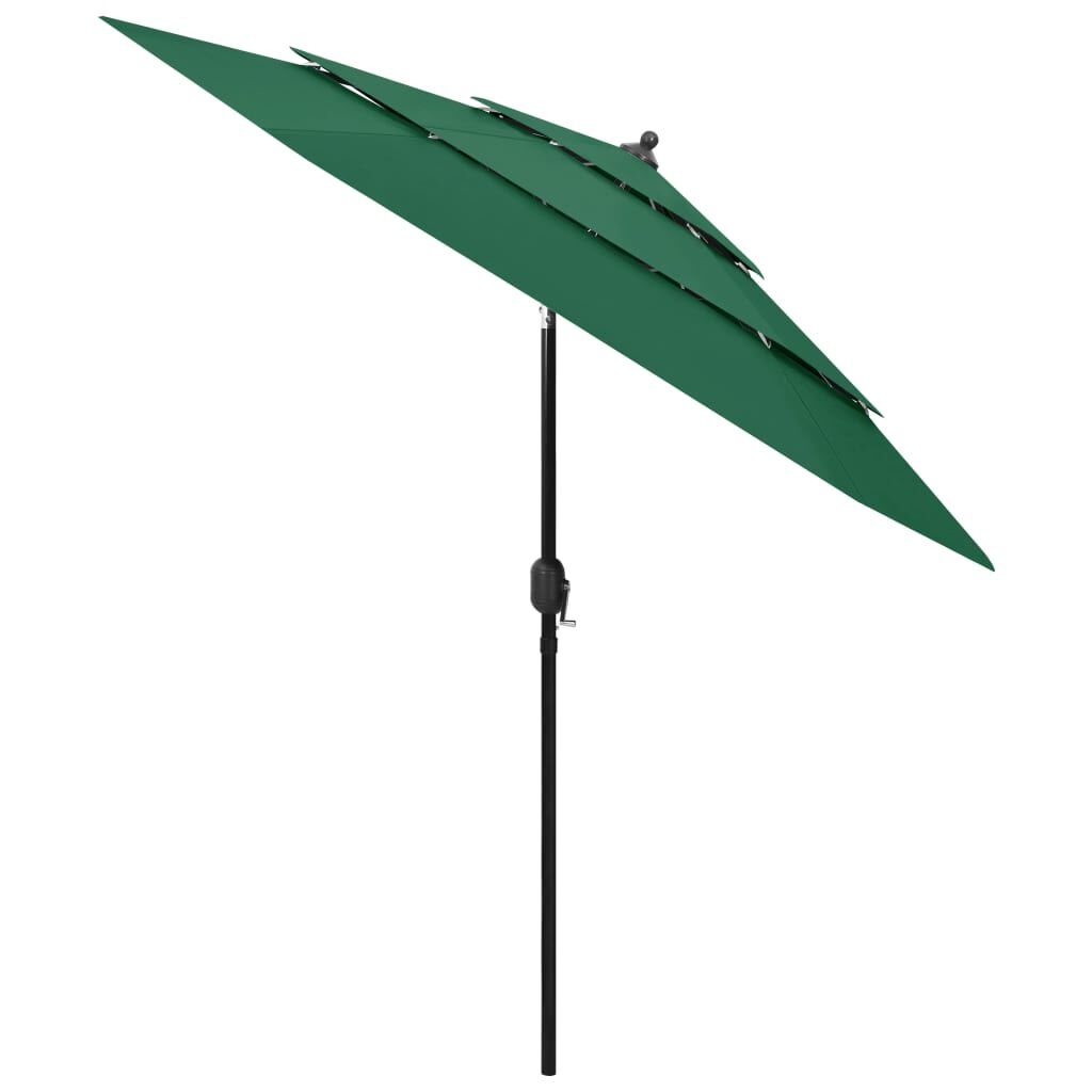 VidaXL Parasol 2,5m Groen - 51% Korting! Geretourneerd