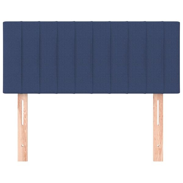 vidaXL Hoofdbord Blauw Stof - 66% Korting!