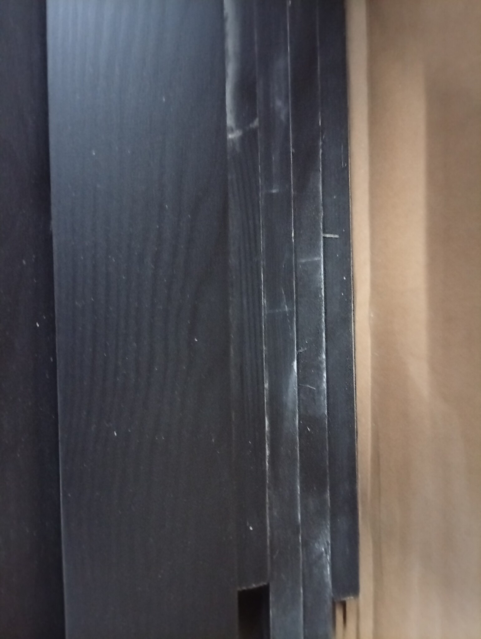 vidaXL Tuinbank 2-zits met kussens massief grenenhout zwart