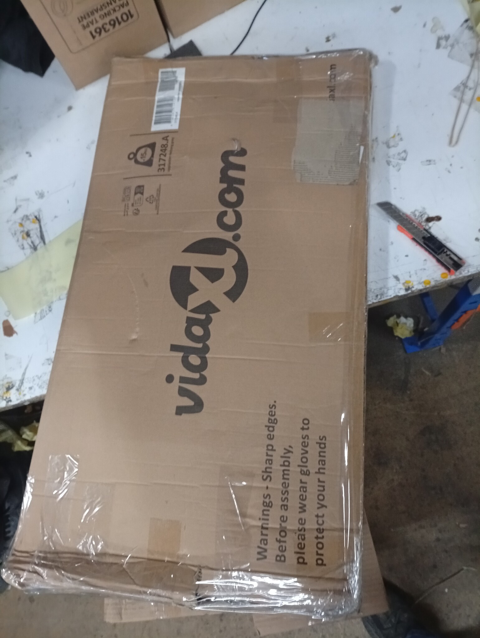 vidaXL Verhoogde Plantenbak 160x80x77cm Grijs (70% Korting!)