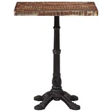 vidaXL Bistrotafel 60x60x76 cm Gerecycled Hout - 55% Korting!