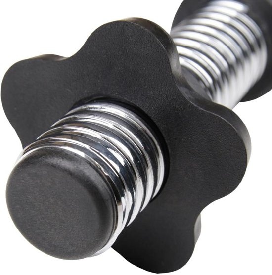 Curl Halterstang 30 mm met schroefdraad (35cm) - Nu 68% Korting!