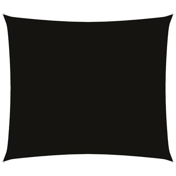 vidaXL Zonnescherm 2,5x3m Oxford Stof Zwart | 56% Korting