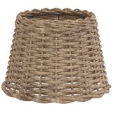 vidaXL Lampenkap Wicker Bruin Ø30x20 cm - 51% Korting!