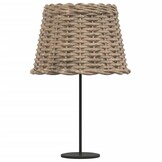 vidaXL Lampenkap Wicker Bruin Ø30x20 cm - 51% Korting!