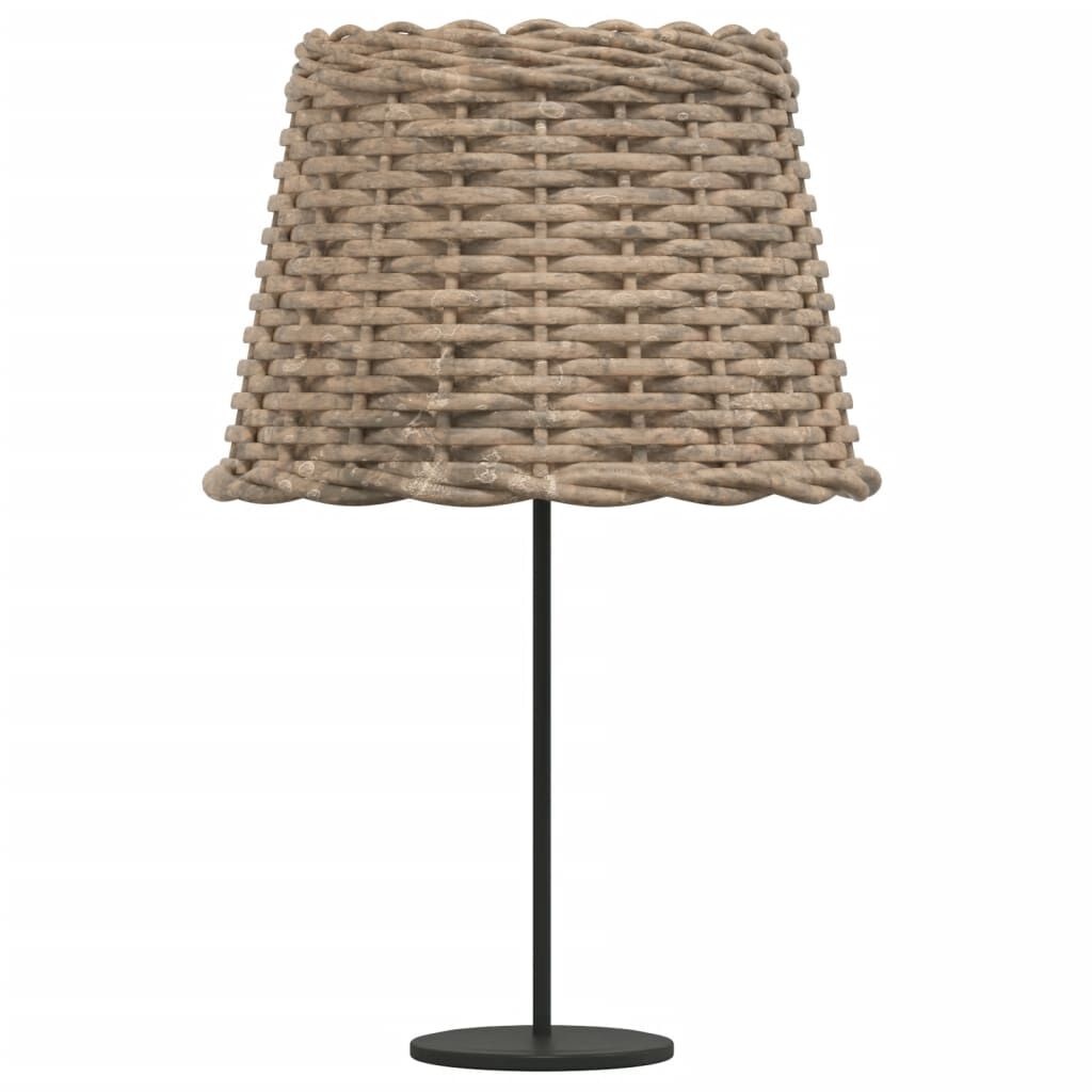 vidaXL Lampenkap Wicker Bruin Ø30x20 cm - 51% Korting!