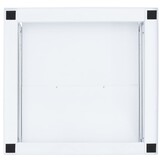 vidaXL Wasmachineverhoger met Schap - Wit | 51% Korting!