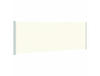 vidaXL Uittrekbaar Tuinscherm 220x600 cm Crème - 56% Korting!