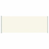 vidaXL Uittrekbaar Tuinscherm 220x600 cm Crème - 56% Korting!