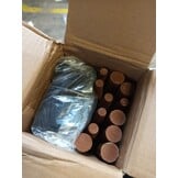 vidaXL Windscherm 5-panelen Zwart - 55% Korting!