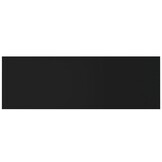 vidaXL Hoofdbord 240x80 cm Zwart Bewerkt Hout | 70% Korting