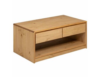 vidaXL Salontafel SAUDA Grenenhout Eikenkleurig - 55% Korting!
