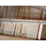 vidaXL Salontafel SAUDA Grenenhout Eikenkleurig - 55% Korting!