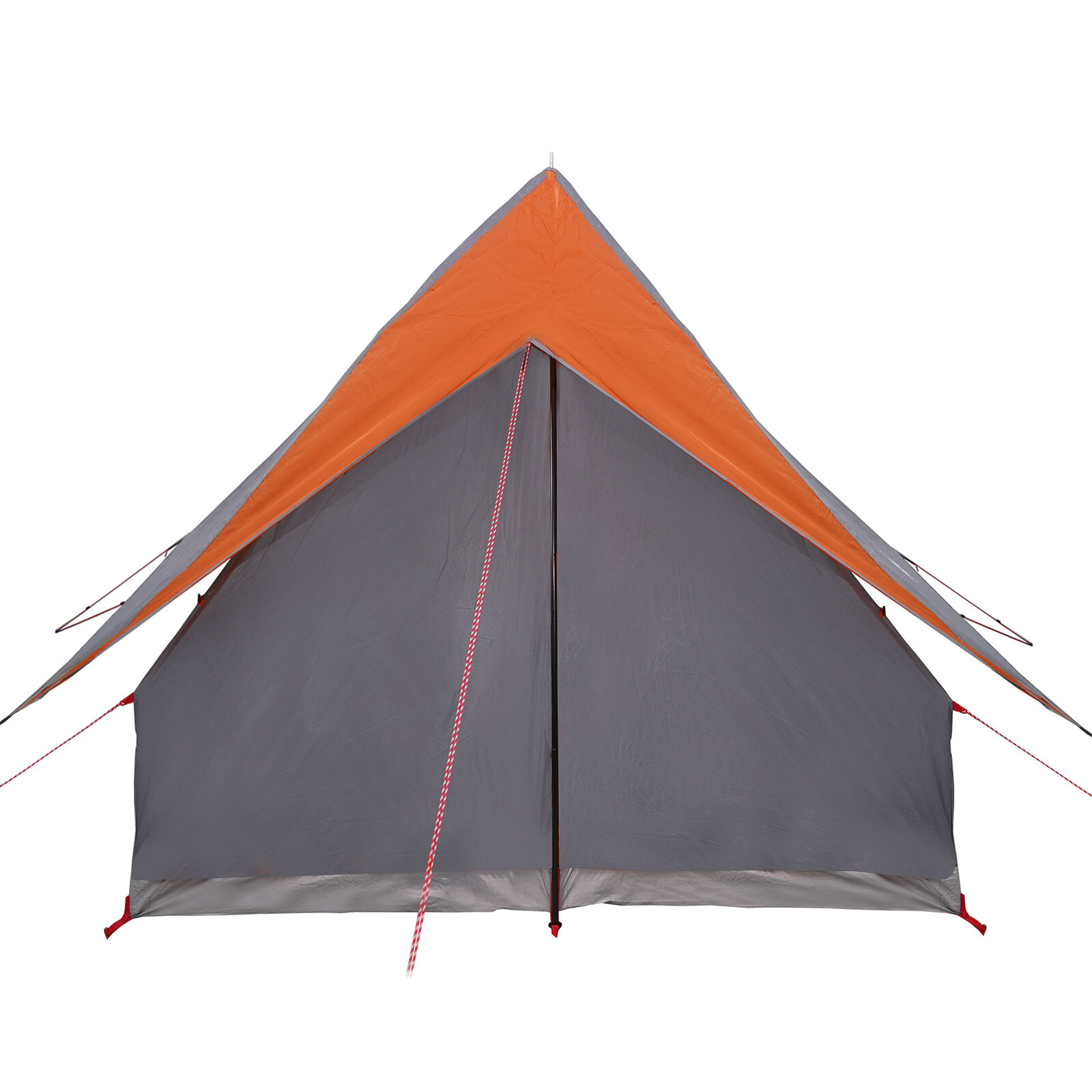 vidaXL Tent met Dak - Grijs/Oranje - 35% Korting!