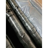 vidaXL Tuinbank 3-zits met kussens | Poly Rattan Zwart | 71% Korting