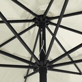 vidaXL Parasol 390cm Zandwit - 69% Korting op Retourproduct!