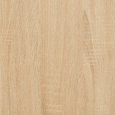 VidaXL Dressoir 91x29,5x65 cm | 40% Korting | Bewerkt Hout Sonoma Eiken