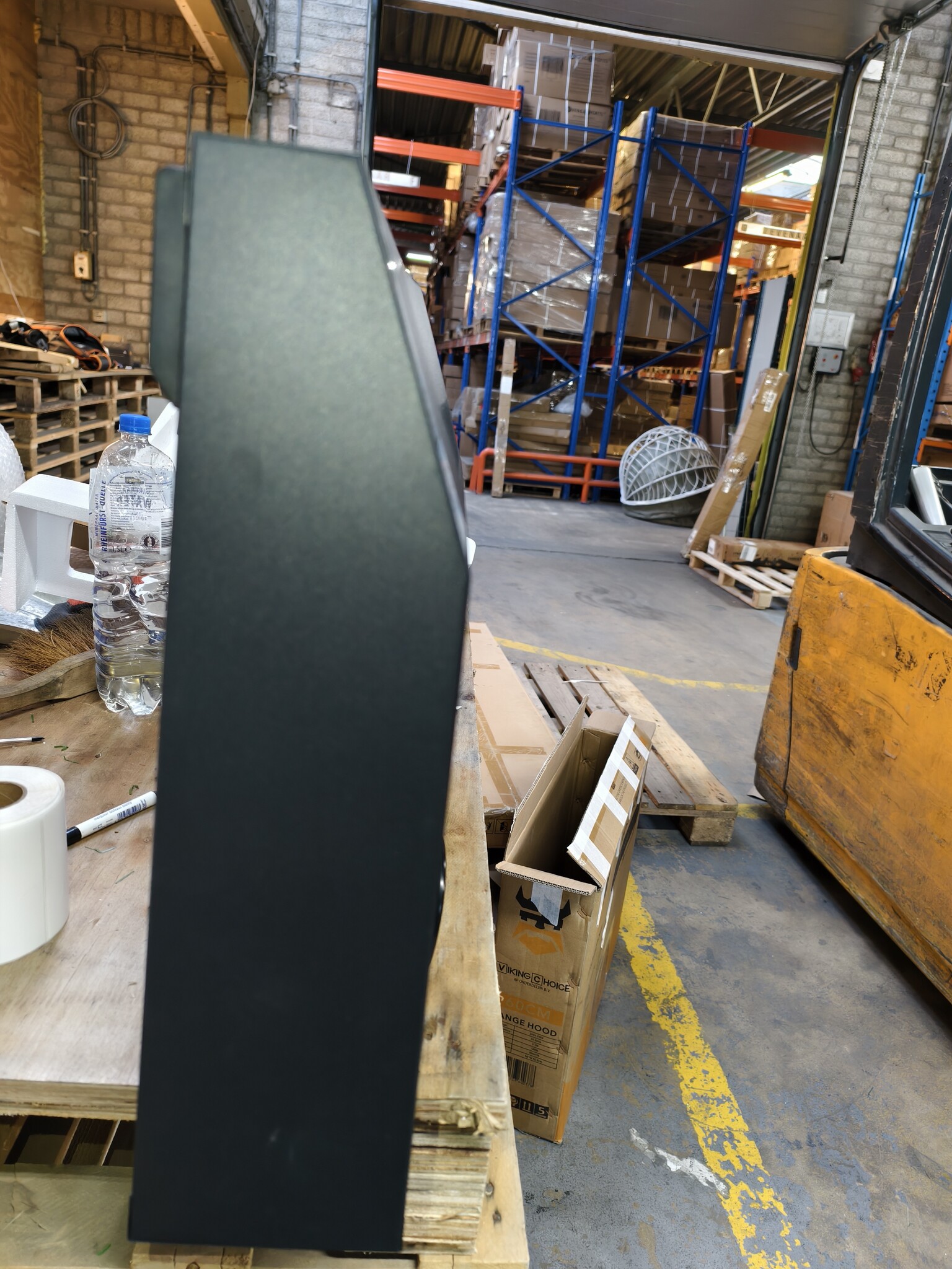 Afzuigkap Onderbouw Zwart - 280 m³/u - LED - Geretourneerd