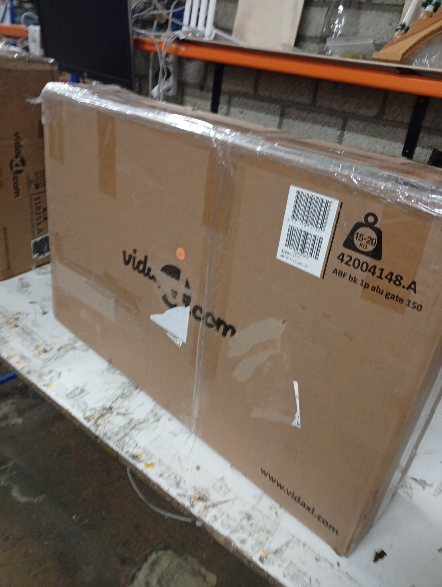 vidaXL Tuinpoort Aluminium Zwart 100x150 cm - 55% Korting!