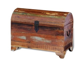 vidaXL Opslagkist Gerecycled Hout - Nu 40% Korting!