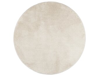 vidaXL Vloerkleed OVIEDO beige Ø 200 cm - 40% korting!